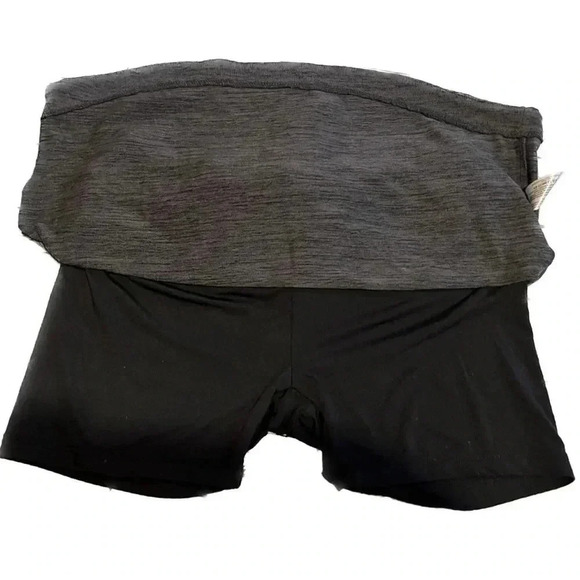 Zohba skort gray/black built on shorts size medium - Picture 2 of 5